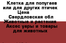 Клетка для попугаев или для других птичек › Цена ­ 1 000 - Свердловская обл. Животные и растения » Аксесcуары и товары для животных   
